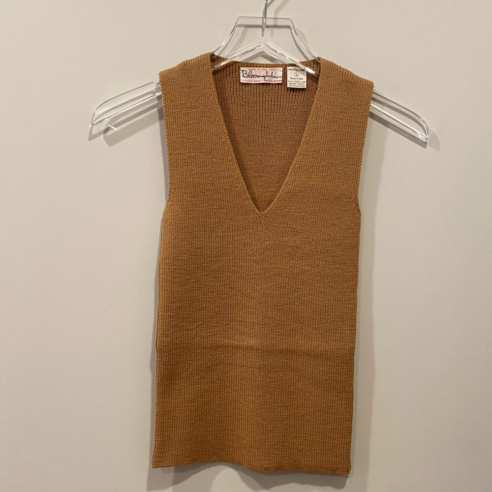 Vintage Bloomingdale’s Knit Vest